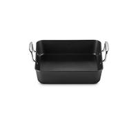 Le Creuset Arrostiera Quadrata in Alluminio Antiaderente, 26 x 26 cm, Nero, 52106260010101
