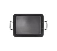 LE CREUSET Arrostiera Rettangolare in Alluminio Antiaderente 35x27 cm Nero
