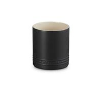 Le Creuset Barattolo porta utensili Signature in gres, Matte Black