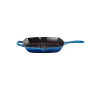 Le Creuset Bistecchiera Skillet Ghisa 26 Cm Azure Blu