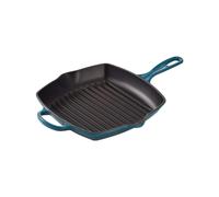 Le Creuset Bistecchiera Skillet Ghisa 26 Cm Deep Teal