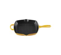 LE CREUSET Bistecchiera Skillet Quadrata in Ghisa 26x26 cm Nectar Giallo