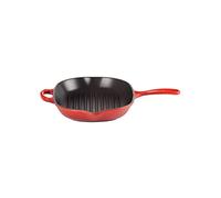 Le Creuset Bistecchiera skillet ovale Evolution in ghisa vetrificata, diameter 32 cm, Ciliegia, 20194320600422