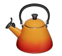 Le Creuset Bollitore Kone, Capacità 1.6 L , 1.7 Qt, Acciaio Smaltato, Arancione, 92000200090000