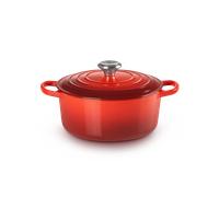 Le Creuset - Casseruola Cocotte Rotonda Evolution 24 Ghisa Ciliegia Le Creuset