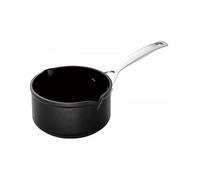 Le Creuset Casseruola doppio becco con manico in alluminio antiaderente, Diameter 16 cm, per per tutte le fonti di calore, Induzione incluso, Nero, 51109160010002