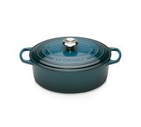 Le Creuset Casseruola Evolution in Ghisa con Coperchio, diameter 27 cm, Deep Teal, 21178276422430