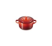 Le Creuset - Casseruola rotonda in ceramica, misura piccola, 14 cm Ronda Ciliegia