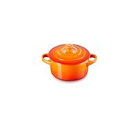 Le Creuset - Casseruola Rotonda in Terracotta, Piccola, Colore: Vulcano