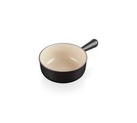 Le creuset casserole pan cast iron 22cm black schwarz (20007220002460)
