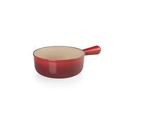Le Creuset Casseruola Savoiarda in ghisa vetrificata con manico, 20 cm, Ciliegia, 20007200602460