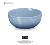Le Creuset - Ciotola cereali Coupe in gres vetrificato 16 cm / 0.77L Chambray
