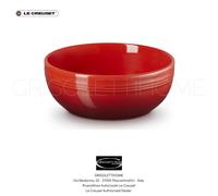 Le Creuset - Ciotola cereali Coupe in gres vetrificato 16 cm / 0.77L CILIEGIA