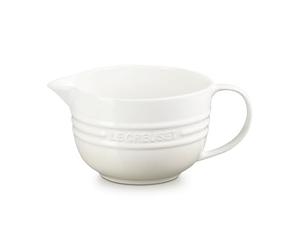Le Creuset Ciotola per impastare in gres vetrificato, 2 L, Meringue, 70106207160002