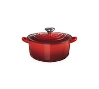 Le Creuset Cocotte a cuore in ghisa vetrificata con pomello a cuore - ciliegia Cocotte a cuore in ghisa vetrificata con pomello a cuore - ciliegia