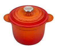 Le Creuset Cocotte Every in ghisa vetrificata, 18 cm, Arancio, 41110180900460