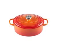 Le Creuset Cocotte ovale Evolution in ghisa vetrificata, diameter 29 cm, Arancione, 21178290902430