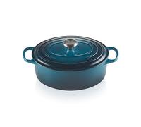 Le Creuset Cocotte ovale Evolution in ghisa vetrificata, diameter 29 cm, Deep Teal, 21178296422430