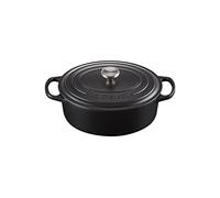 Le Creuset Cocotte ovale Evolution in ghisa vetrificata, diameter 29 cm, Nero, 21178290000430