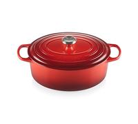 Le Creuset Cocotte ovale Evolution in ghisa vetrificata, diameter 31 cm, Ciliegia, 21178310602430