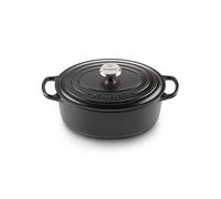 Le Creuset Cocotte ovale Evolution in ghisa vetrificata, diameter 31 cm, Nero, 21178310000430