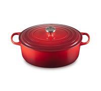 LE CREUSET - Cocotte Ghisa Ovale 33 Ciliegia - SPEDIZIONE GRATUITA