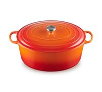 Le Creuset Cocotte ovale Evolution in ghisa vetrificata, diameter 40 cm, Arancione, 21178400902430