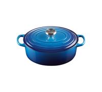 Le Creuset Cocotte Ovale Ghisa Evolution 27 Cm Azure Blu