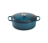 Le Creuset Cocotte ovale Evolution in ghisa vetrificata, diameter 31 cm, Deep Teal, 21178316422430