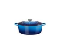LE CREUSET Cocotte ovale SIGNATURE 31cm 6,3l Azure blu