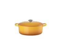 LE CREUSET Cocotte ovale SIGNATURE 31cm 6,3l Nectar giallo
