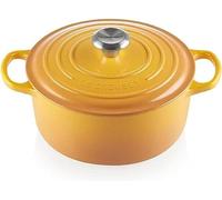 Le Creuset Cocotte rotonda Evolution in ghisa vetrificata con Coperchio, ⌀ 24 cm, Nectar, 21177246724430