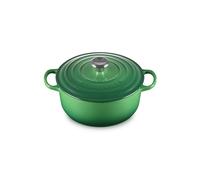 Le Creuset Cocotte rotonda Evolution in ghisa vetrificata con Coperchio, diameter 20 cm, Bamboo, 21177204082430