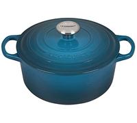 LE CREUSET - Casseruola Tonda Ghisa 24cm Evolution Deep Teal Cocotte