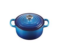 LE CREUSET Cocotte Rotonda Evolution in Ghisa 20 cm Azure Blu