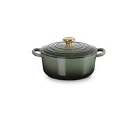 LE CREUSET Cocotte rotonda SIGNATURE 20cm/2,4l verde scuro