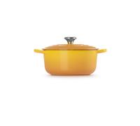 LE CREUSET Cocotte rotonda SIGNATURE 20cm/4,2l Nectar giallo