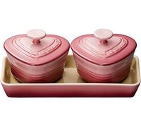 Le Creuset Contenitore resistente al calore Petit Ramekin d'Amour Set...