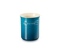 Le Creuset Contenitore spatole in gres vetrificato per Utensili da Cucina, 1.1 Litri, Deep Teal, 71501116420001