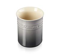 Le Creuset Contenitore spatole in gres vetrificato per Utensili da Cucina, 1.1 Litri, Grigio, 71501114440001
