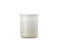 Le Creuset Contenitore spatole in gres vetrificato per Utensili da Cucina, 1.1 Litri, Meringue, 71501117160001
