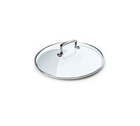 Le Creuset Coperchio in vetro, Diameter 22 cm, Pratico accessorio per la linea in alluminio antiaderente, Impugnatura in acciaio inox fissata, 96200822000000