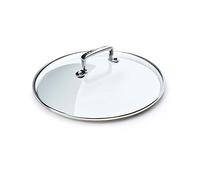 Le Creuset Coperchio in vetro, diameter 30 cm, Pratico accessorio per la linea in alluminio antiaderente, Impugnatura in acciaio inox fissata, 96200830000000