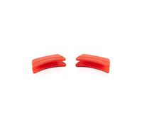 Le Creuset Coppia presine Adattabile Resistente al Calore fino a 250° C, Silicone, Set di 2, Arancione, 93010300090000