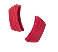 Le Creuset Coppia presine Adattabile Resistente al Calore fino a 250° C, Silicone, Set di 2, Ciliegia, 93010300060000