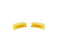 Le Creuset Coppia presine Adattabile Resistente al Calore fino a 250° C, Silicone, Set di 2, Giallo, 93010300403000