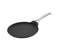 Le Creuset Crepiera in Alluminio Antiaderente, diameter 24 cm, per per tutte le fonti di calore, induzione incluso, Nero, 51106240010002