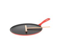 Le Creuset Crepiera Rotonda Ghisa 27 Cm Ciliegia