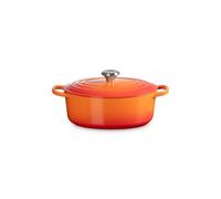 Le Creuset Evolution, cocotte ovale 27 cm in ghisa vetrificata - arancio Evolution, cocotte ovale 27 cm in ghisa vetrificata - arancio