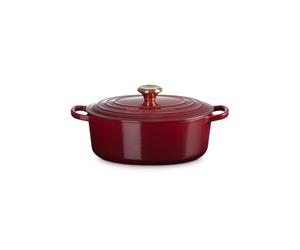 Le Creuset Evolution, cocotte ovale 27 cm in ghisa vetrificata - garnet Evolution, cocotte ovale 27 cm in ghisa vetrificata - garnet